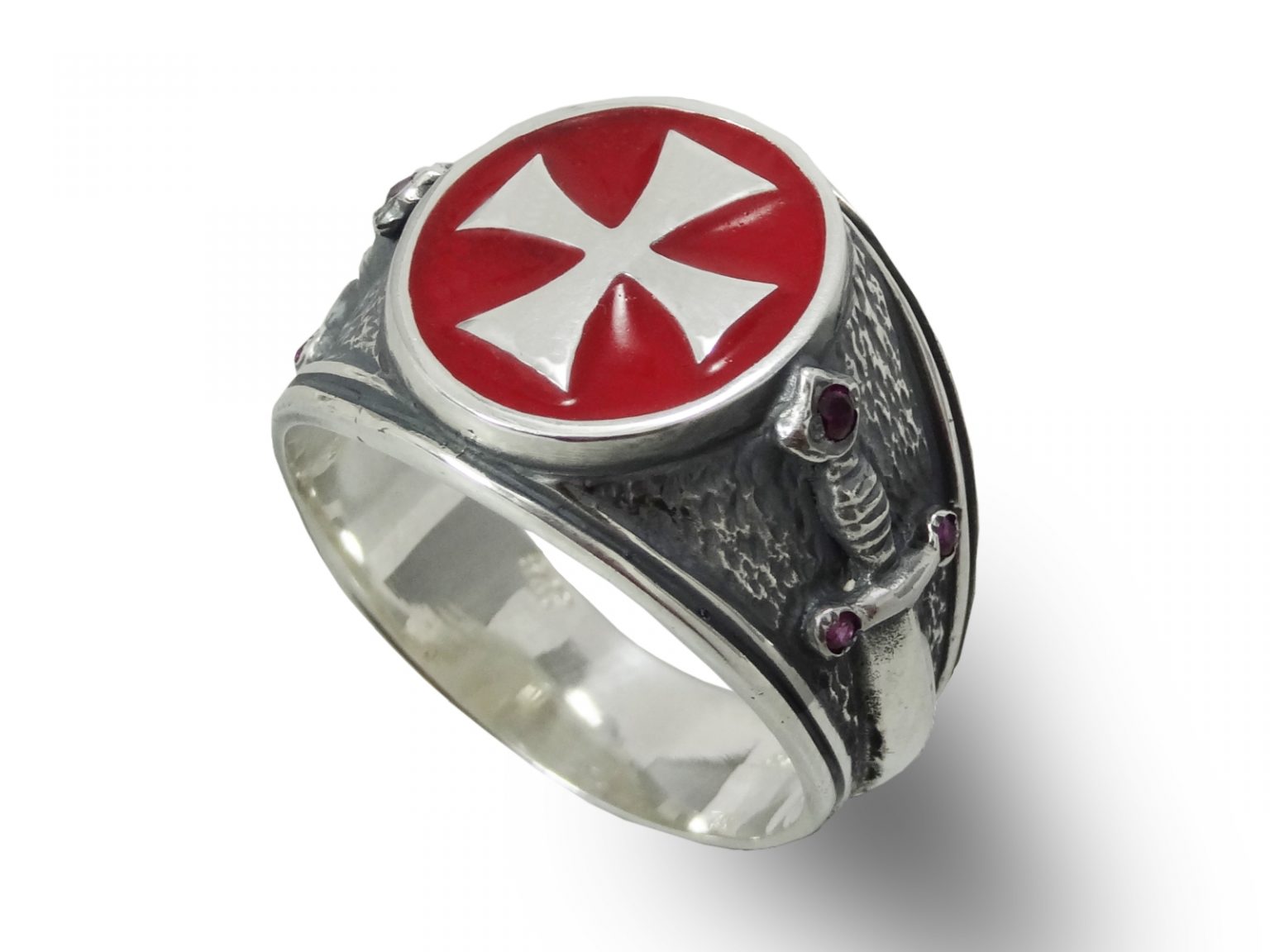 Knights Templar Ring from Sterling Silver .925 Handmade silverzone77 ...