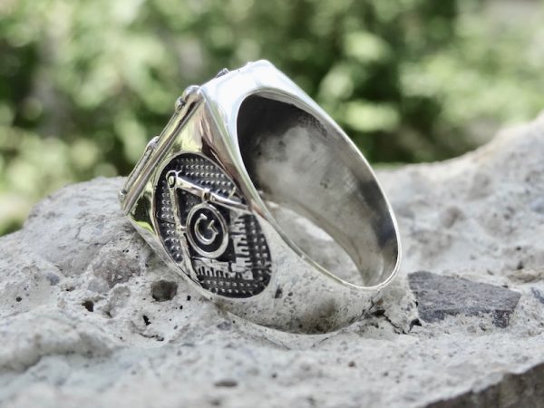 masonic skull ring