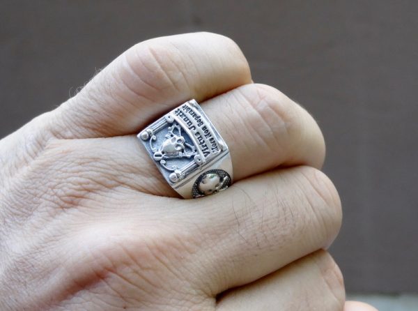 masonic skull ring