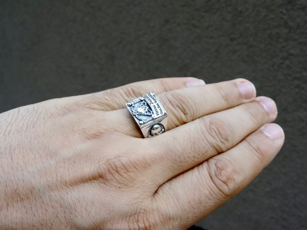 masonic skull ring